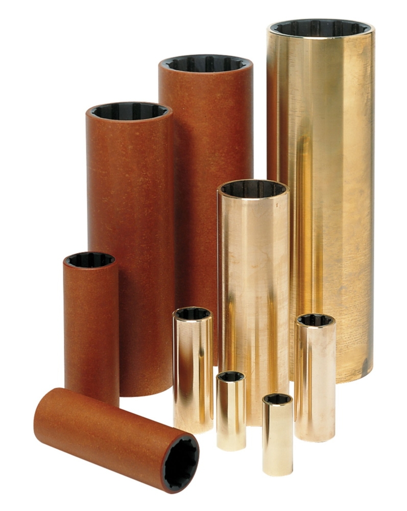 VETUS Rubber Bearing 80mm Brass Shell