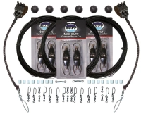 Rupp Triple Line Rigging Kit with Nok Outs and Black Mono 480ft Thumbnail Rupp Triple Line Rigging Kit with Nok Outs and Black Mono 480ft