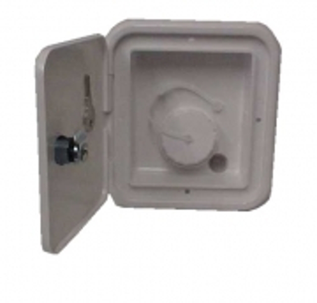 Locking Water Filler with Square Door 40mm