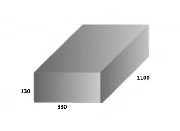 Food Grade Polyethylene Water Tank 41L 1100 x 330 x 130mm