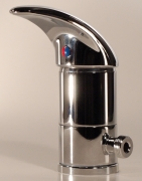 Aravon Single Lever Shower Mixer with Side Port - Closed Handle