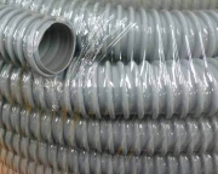 26mm Grey PVC Hose Smooth Bore - Per Metre