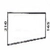 68 Litre Water Tank - 1030 x 375 x 210/165mm Tapered Tank