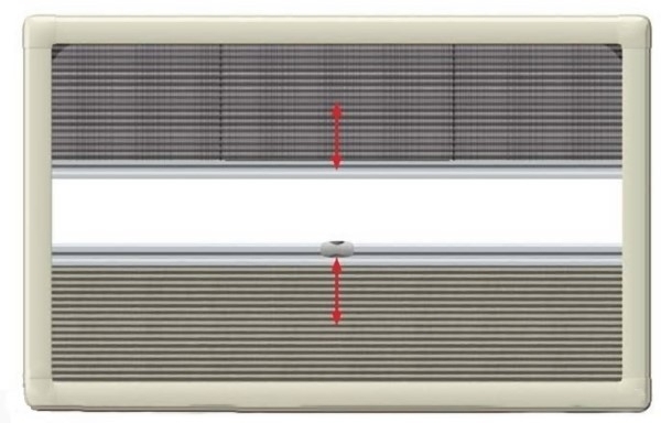 Window Screen and Blind 1520 x 600mm