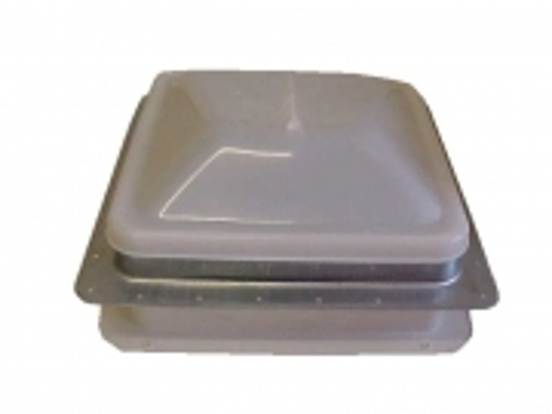 Metal Frame Roof Vent 14in x 14in with 12v Fan