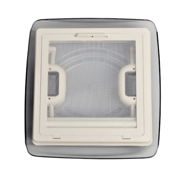 MPK 4-Way Roof Vent 280x280mm Clear Dome