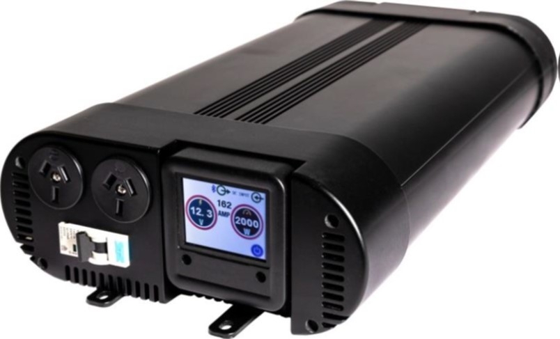 Powertrain 2000W Inverter with Bluetooth Screen