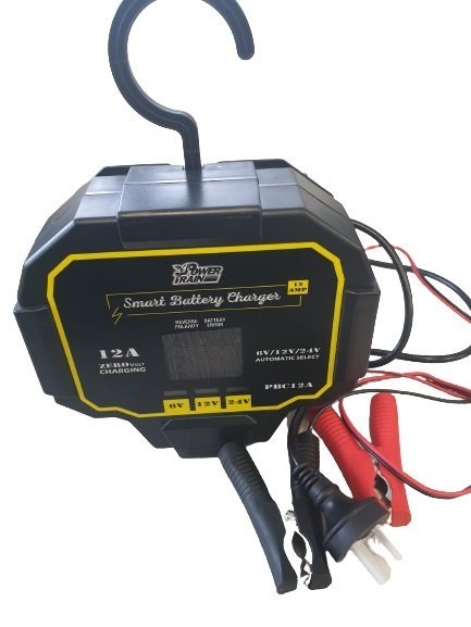 Powertrain 7 Stage Battery Charger 12A 6/12/24v