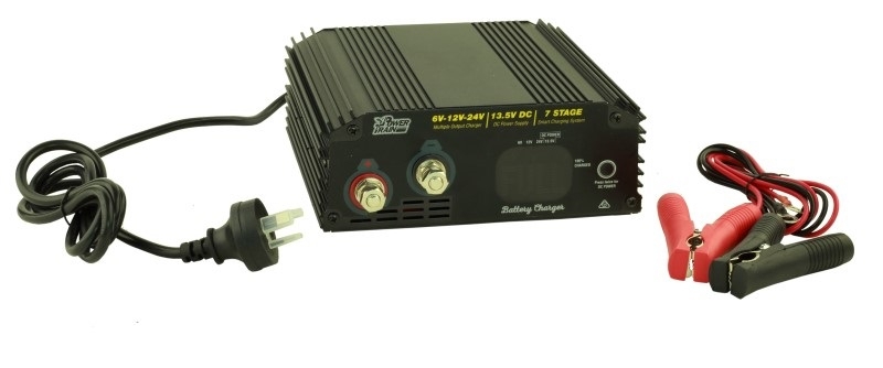 Powertrain Auto 8 Stage Battery Charger 6/12/24V 20A
