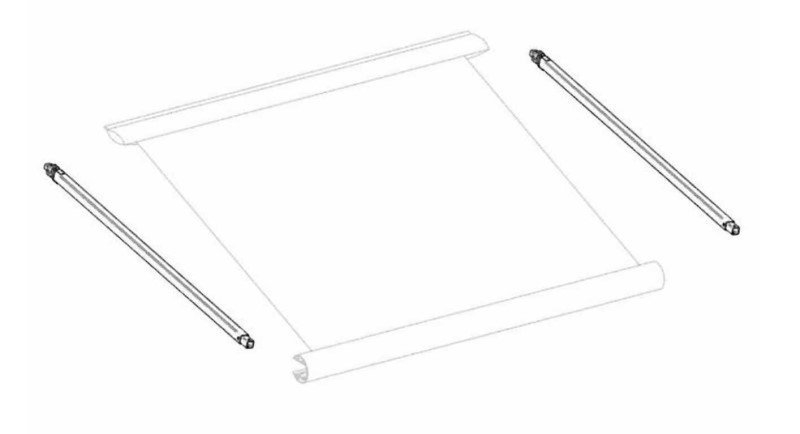 Thule Caravan Awning Rafter Arm 2.3-2.6m