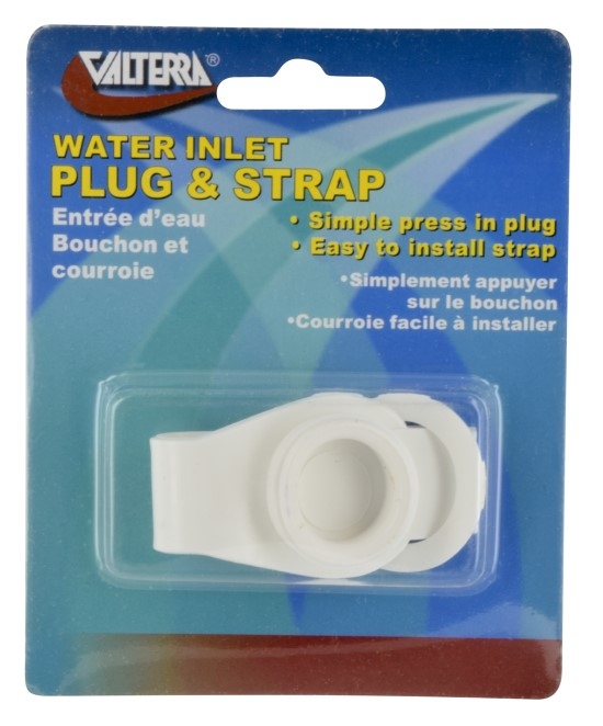 Valterra Water Inlet Plug and Strap 3/4in