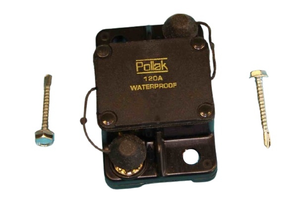 Quadra Bussman Auto Reset Breaker 120A