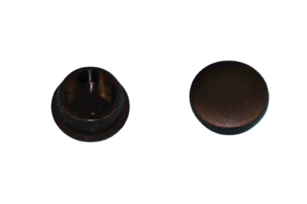 Hartal Door Button Screw Cover for Interior Handle Black