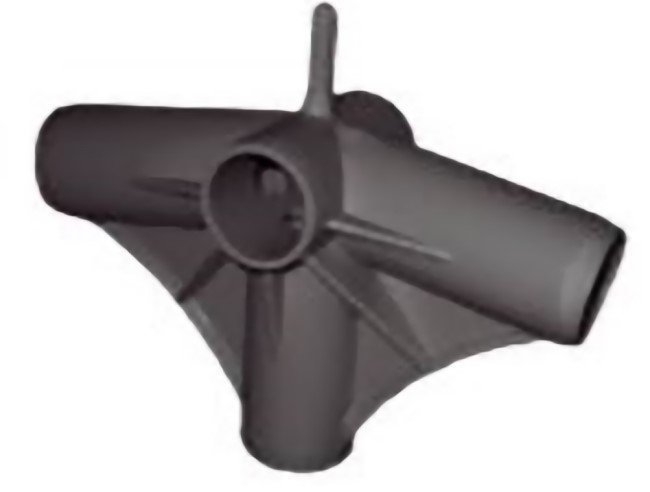 Inaca Awning Central Cross with Spike R-S-T-U-V 26mm