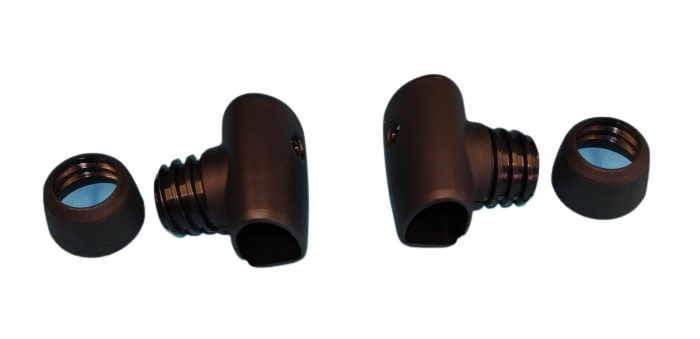 Thule Excellence G2 Oval Receptacle T Piece Pair