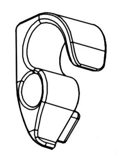 Thule Caravan Awning Rail End Cap LH