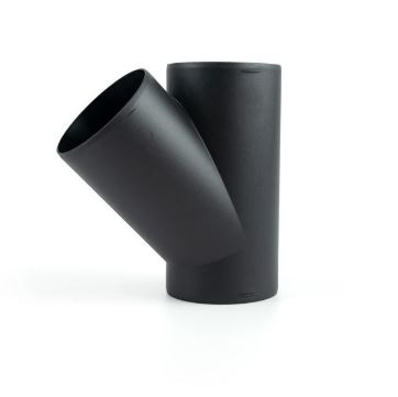 Autoterm Universal Ducting 45 Degree Y Adapter 80mm