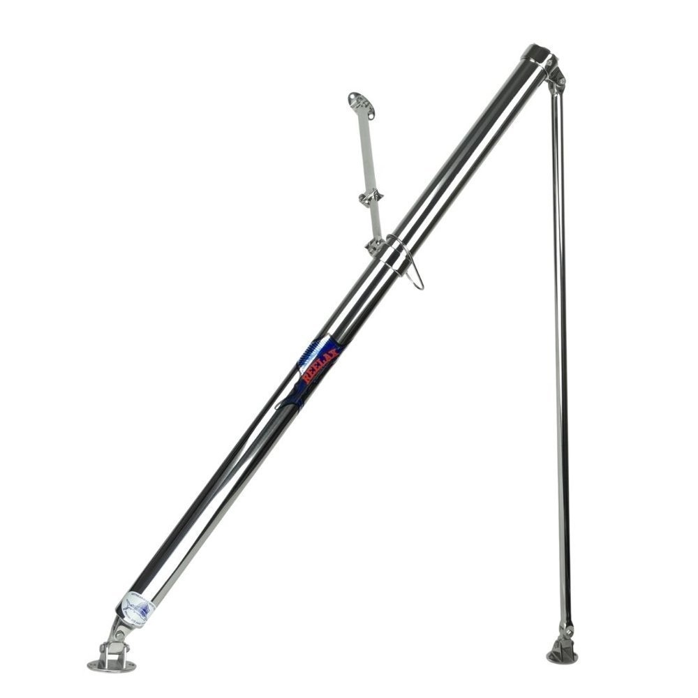 Reelax Junior 600 Stainless Steel Outrigger Base 2pc