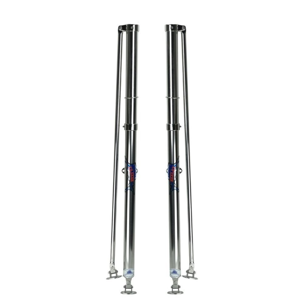 Reelax Junior 600 Stainless Steel Outrigger Base 2pc