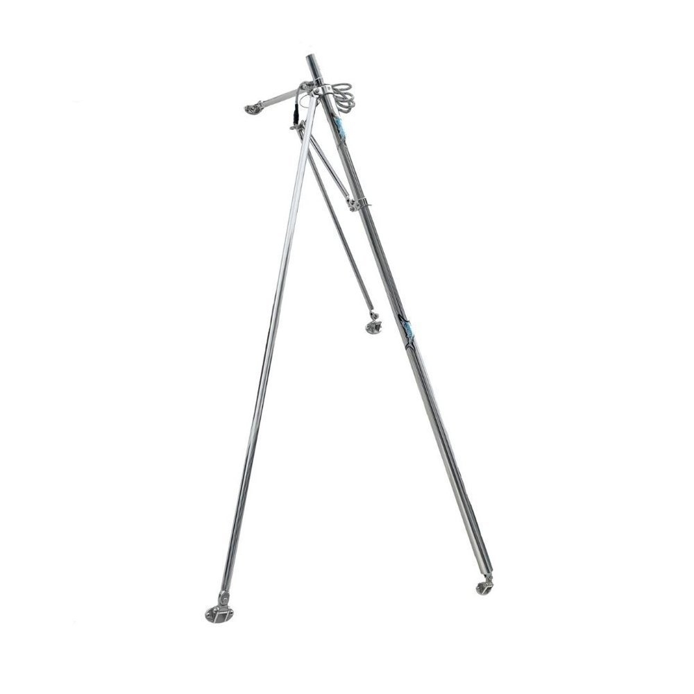 Kilwell Longreach 12K Carbon ST Outrigger Poles and Reelax Maxi 2000 Bases Set 9.5m 2pc 47mm Pair