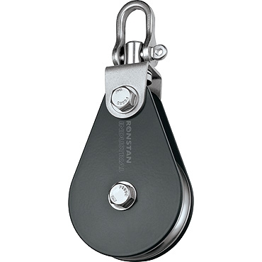 Ronstan RZ1700AW Single Block Aluminium Sheave Swivel Shackle Head