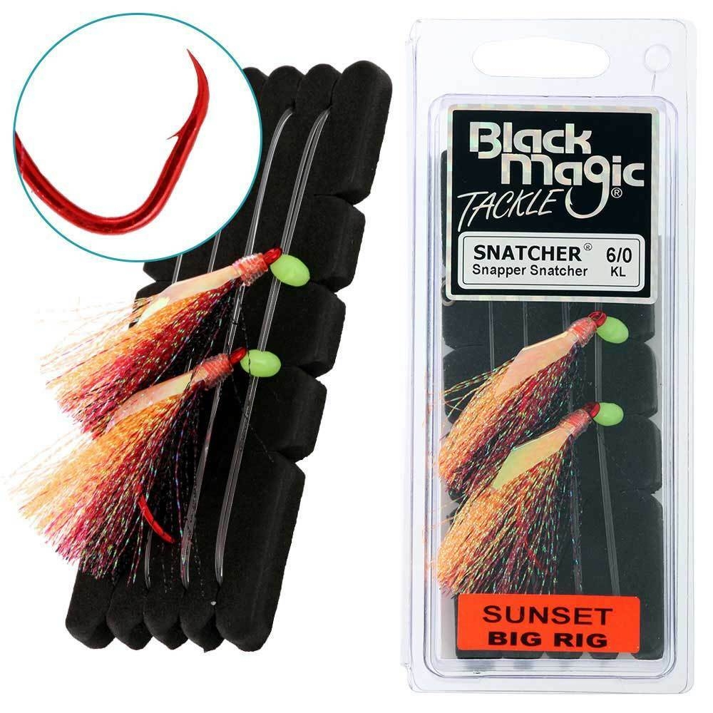 Black Magic Snapper Snatcher Flasher Rig 6/0