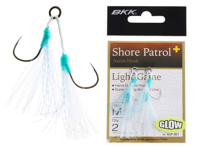 BKK MJF-801 Shore Patrol Plus Jig Assist Hooks M