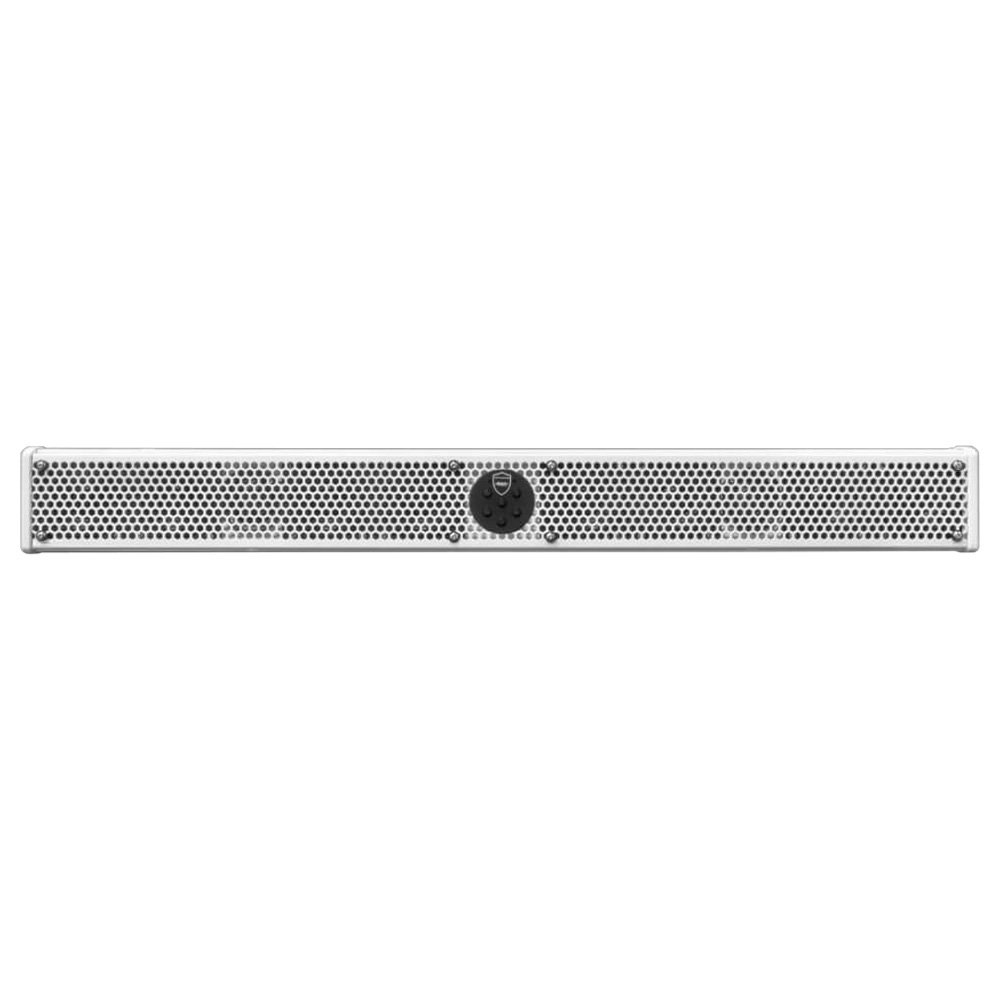 Wet Sounds Stealth 10 Ultra HD All-in-One Amplified 10-Speaker Sound Bar with Remote White