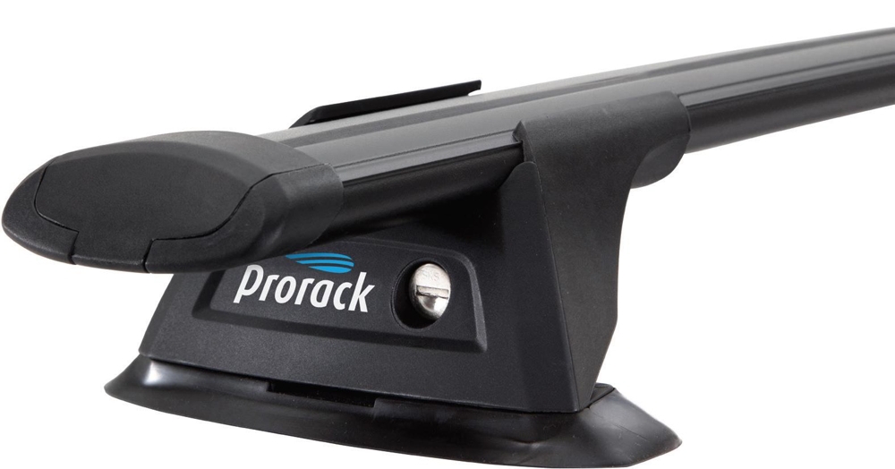 Prorack Aero Roof Rack Through Bar Pair Black 119cm