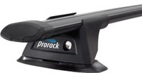Prorack Aero Roof Rack Through Bar Pair Black 119cm Thumbnail Prorack Aero Roof Rack Through Bar Pair Black 119cm
