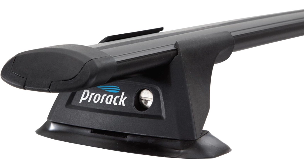 Prorack Aero Roof Rack Through Bar Pair Black 119cm Prorack Aero Roof Rack Through Bar Pair Black 119cm