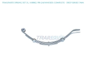 Trailparts Spring Set 3L 1100kg/pr Galvanised Complete - Deep Series 7mm Thumbnail Trailparts Spring Set 3L 1100kg/pr Galvanised Complete - Deep Series 7mm