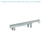Trailparts Galvanised Spring Mount Beam T/Axle for E/Slipper 700mm