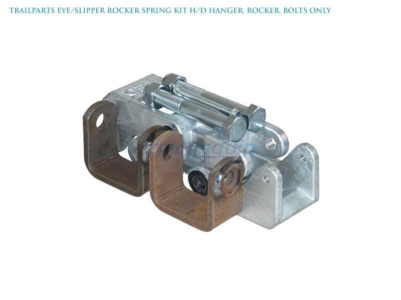 Trailparts Tandem Axle Eye-Slipper Rocker Spring Kit H/D Hanger Rocker Bolts Only