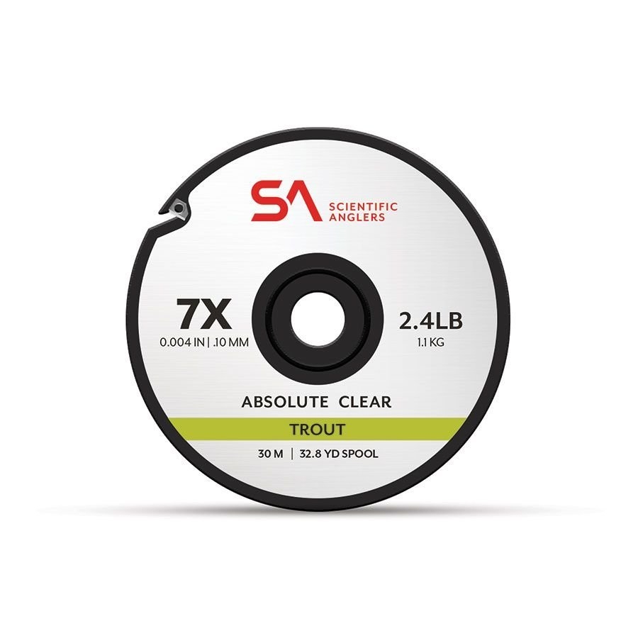 Scientific Anglers Absolute Trout Tippet Clear 30m 7X 2.4lb