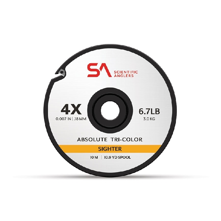 Scientific Anglers Absolute Tri-Color Sighter Tippet 6.7lb