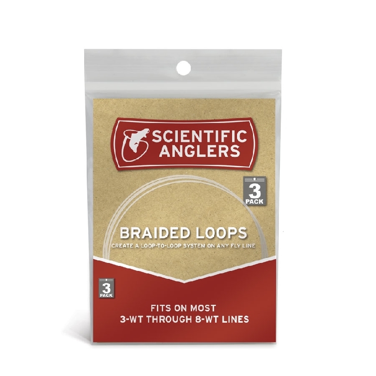 Scientific Anglers Braided Loops Medium #7-#10 Qty 3