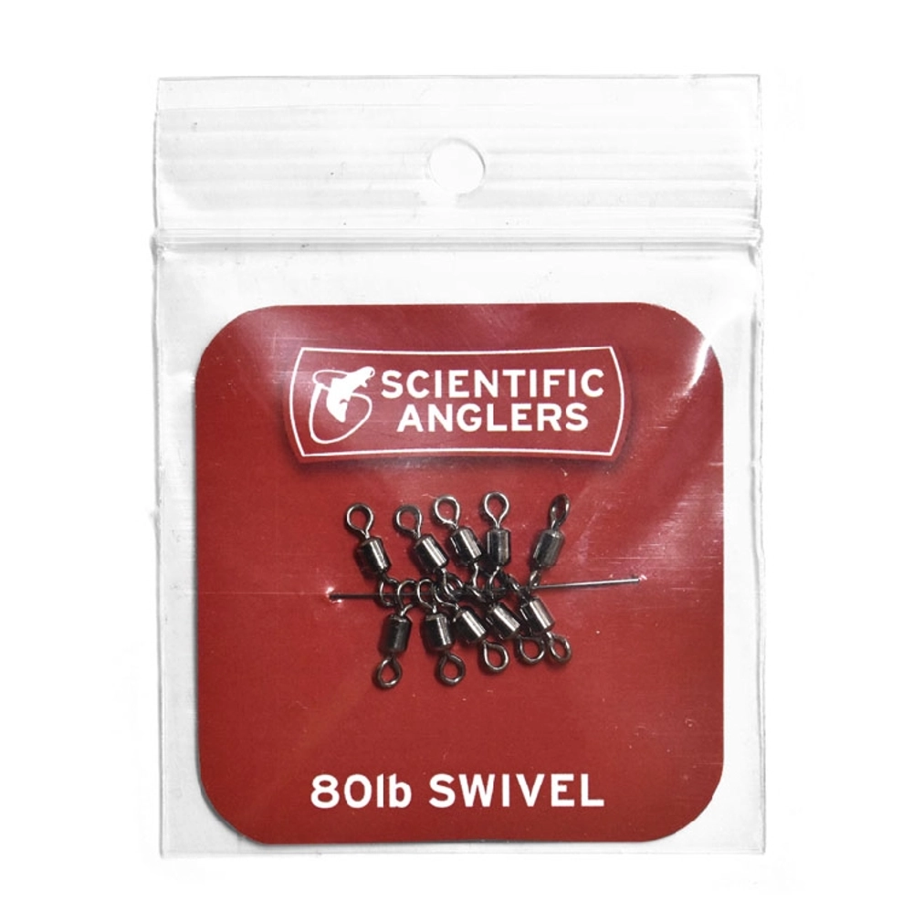 Scientific Anglers Micro Swivels 80lb Qty 10 Scientific Anglers Micro Swivels 80lb Qty 10