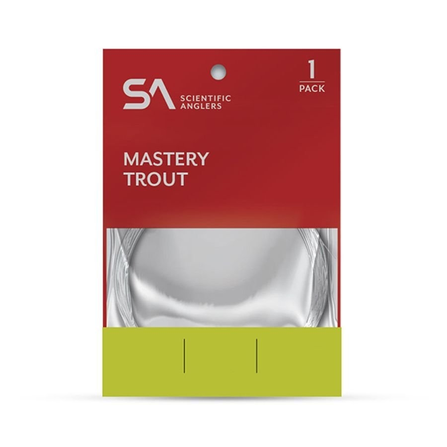 Scientific Anglers Mastery Trout Leader 12ft 5X 5.4lb Qty 1