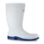 Bata Safemate Non-Slip Steel Toe Gumboots White/Blue UK3/US3