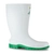 Bata Safemate Non-Slip Steel Toe Gumboots White/Green UK3/US3