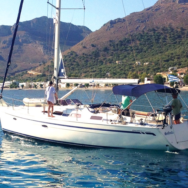 Oceansouth 3 Bow Stainless Steel Sailboat Bimini