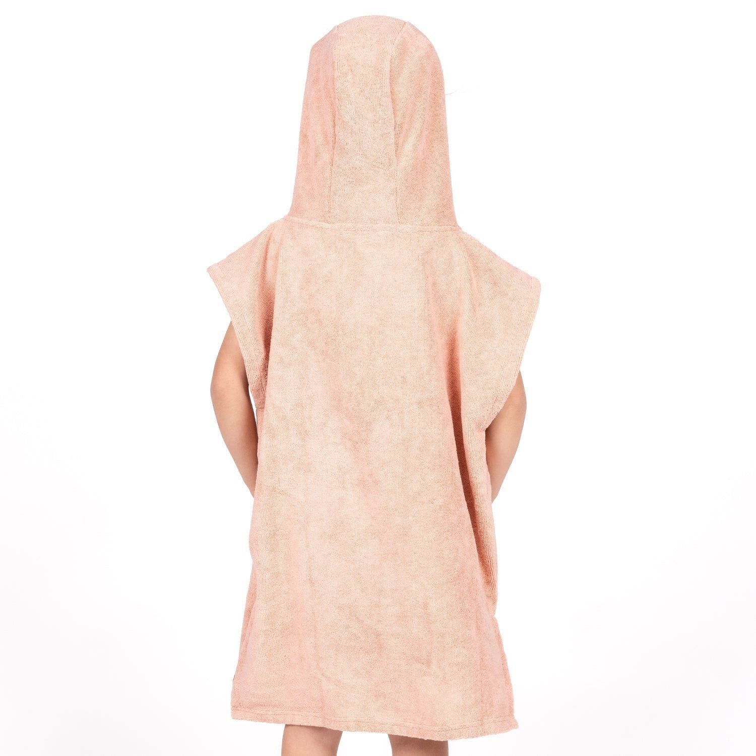 Desolve Sail Kids Beach Towel Poncho Dusty Pink S/M