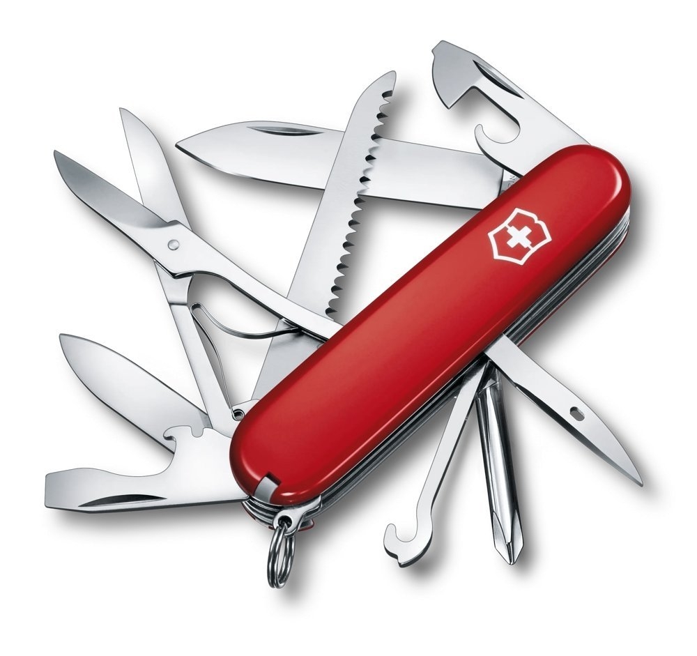 Victorinox Fieldmaster 15-in-1 Swiss Army Pocket Knife Red