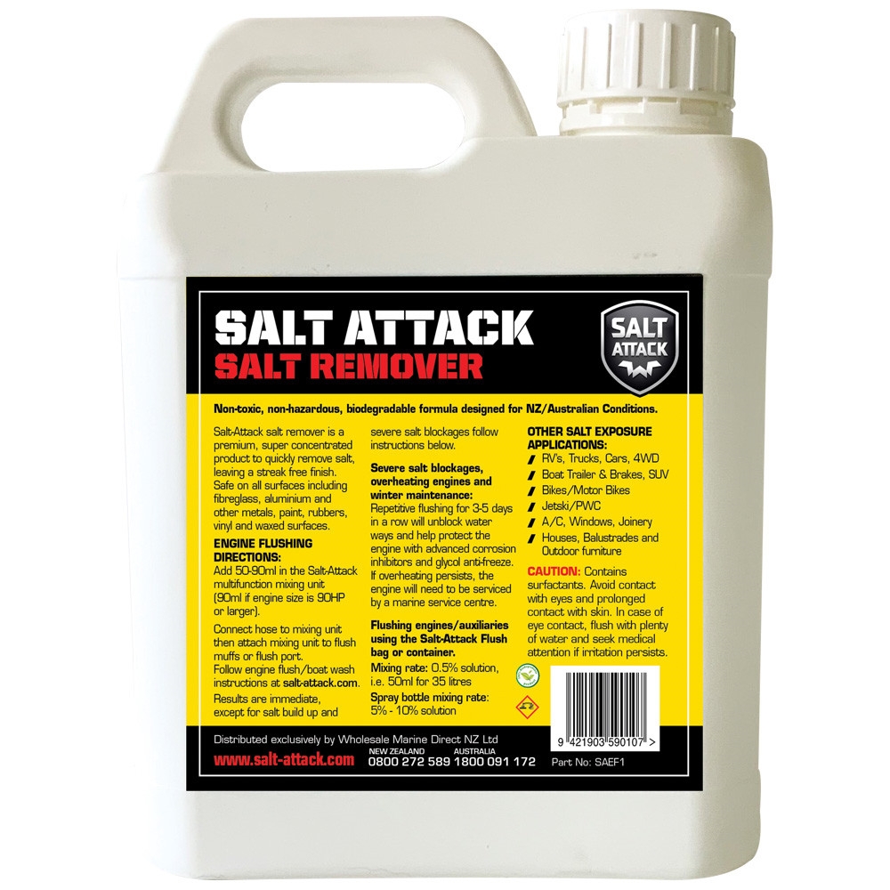 Salt Attack Salt Remover Engine Flush Concentrate 2L