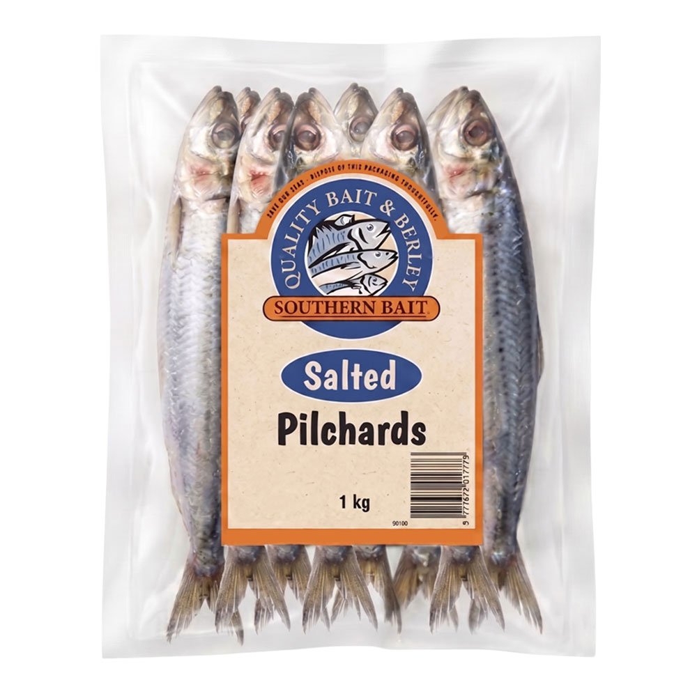 Southern Bait Salted Pilchard Frozen Bait 1kg