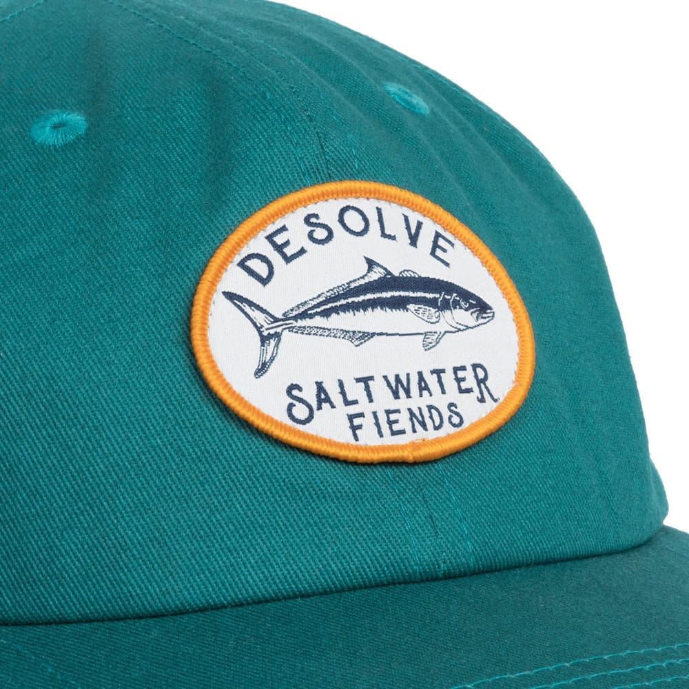 Desolve Saltwater Fiends Dad Hat Teal