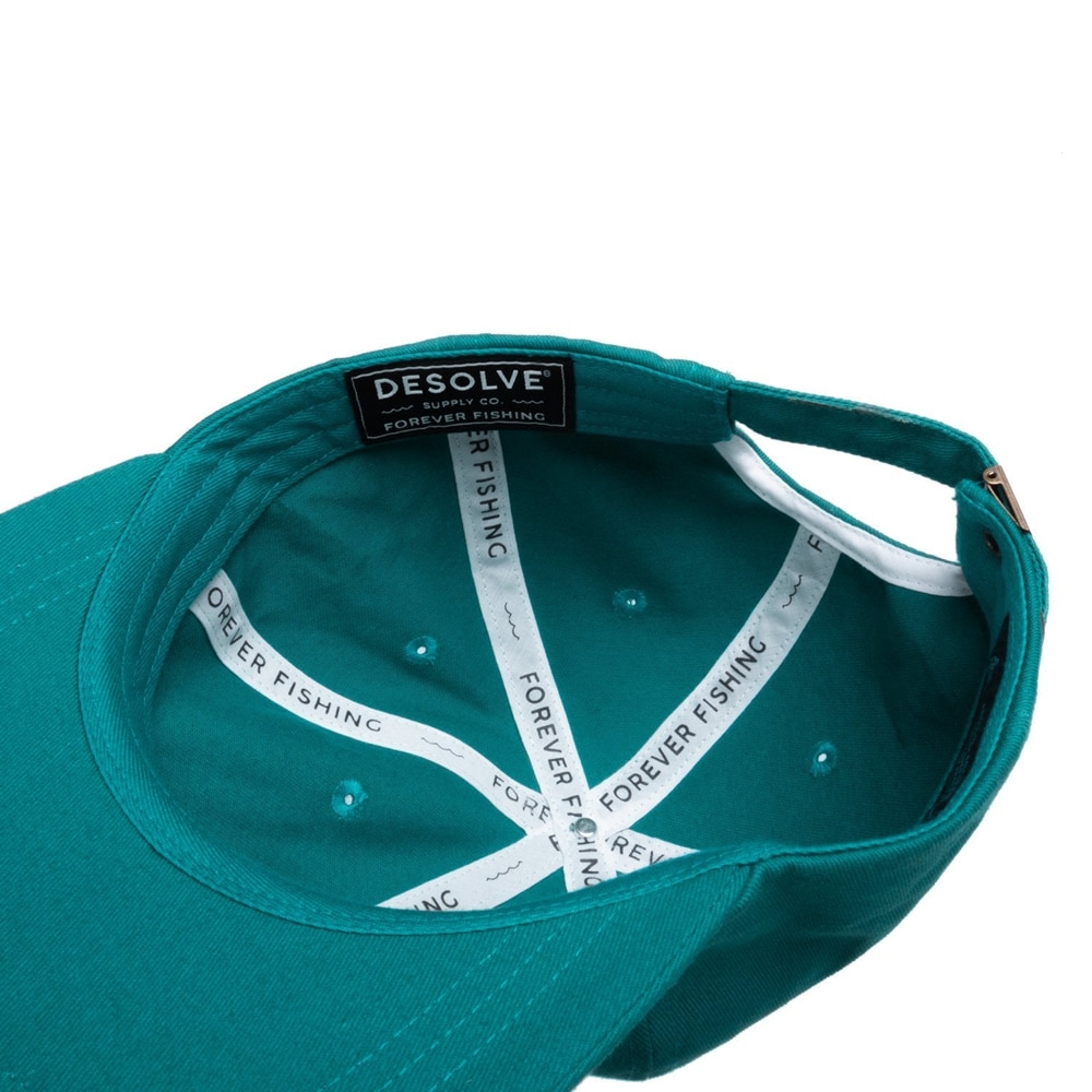 Desolve Saltwater Fiends Dad Hat Teal