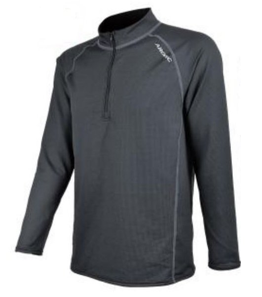 Aropec Quick-Dry Zip Mens Long Sleeve Thermal Top