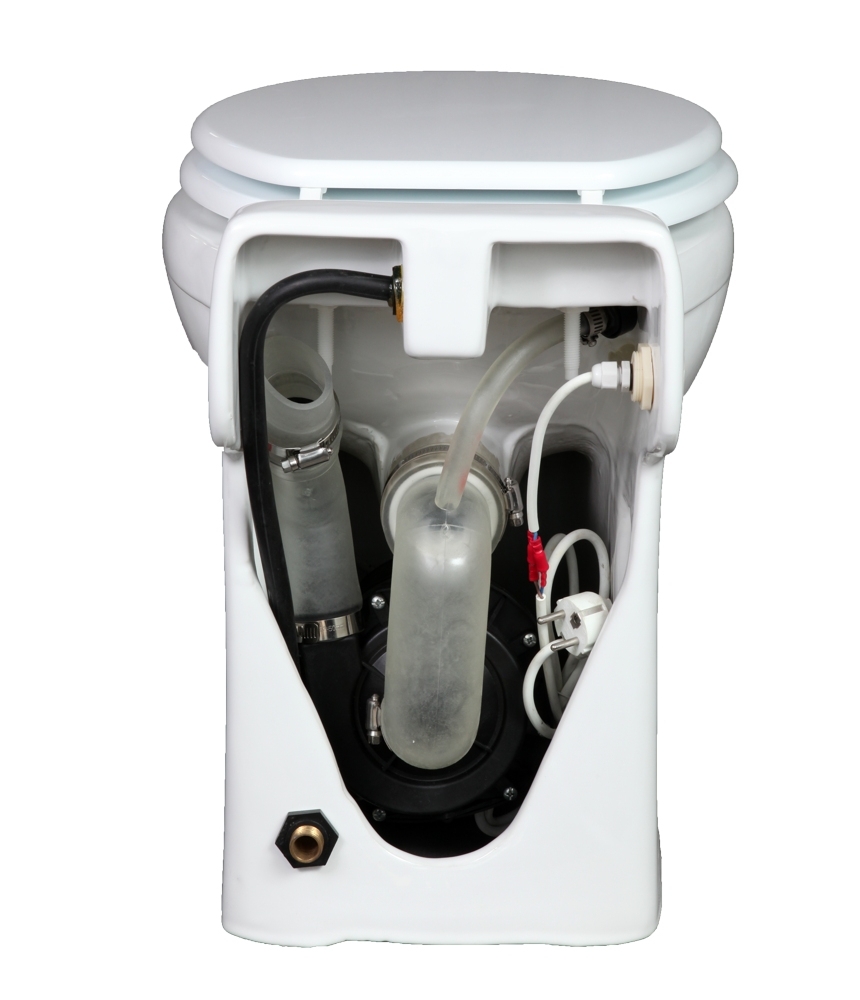 Challenger Toilet with Sanitary Macerator